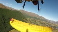 Coronet Peak Tandem Paragliding Higher Take off - Aerobatic flight