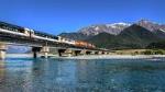 TranzAlpine Southern Alps Train between Greymouth to Christchurch