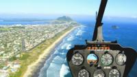 Mount and City Helicopter Flight from Tauranga