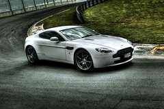 Drive an Aston Martin V8 Vantage & EVO X Hot Lap