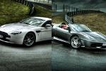 Drive a Ferrari F430 & Aston Martin V8 Vantage with EVO X Hot Lap