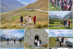 1 day private tour from Christchurch to Queenstown via Mt.Cook